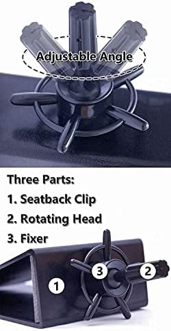 Chair Mannequin Head Clamp Stand with Clip for Wigs and Trainning Head Sturdy and Durable Adjustable Wig Head Stand Holder for Cosmetology Hairdressing Seat Back Clamp - Image 5