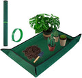 Extra Large Repotting Mat for Indoor Plant Transplanting and Mess Control, 43" X 29" Thickened Waterproof, Foldable and Easy to Clean, Suitable for Succulent Plants, Green by HNXTYAOB