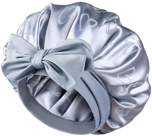 YANIBEST Adjustable Satin Bonnet for Sleeping, Double Layer by yanibest