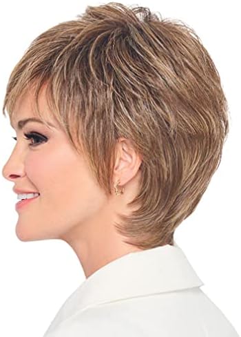 Raquel Welch Fierce And Focused Hand Tied Short Bob Wig by Hairuwear, Average Size Cap, RL38 Smoke - Image 4