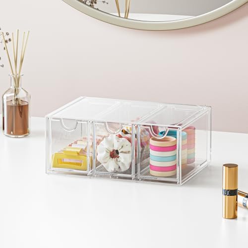 Hair Accessories Organizer for Girls with 3 Drawers Box - Image 5