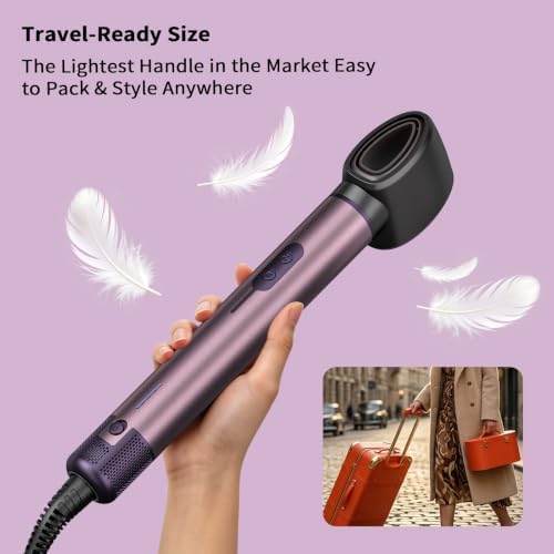 7-in-1 Cweixi Hair Dryer Brush, Hot Air Styler with Auto-Wrap Curlers - Image 3