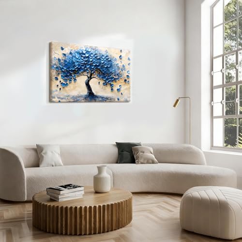 EEYNAQQ Tree of Life Wall Art 16x24 Inches Abstract Tree Canvas Painting - Image 7