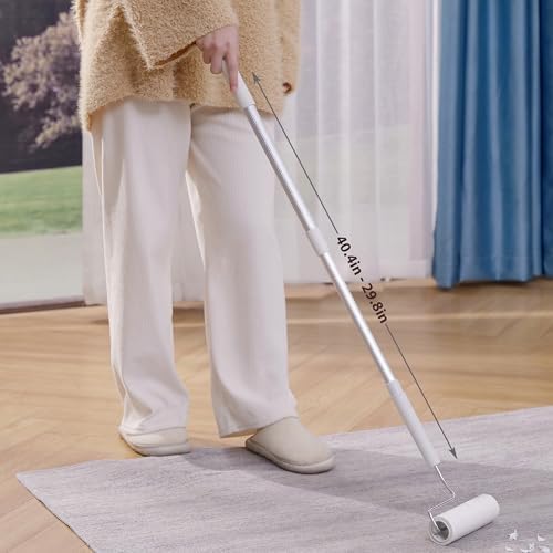 7.9" Large Lint Rollers for Pet Hair Extra Sticky Refills - Image 4