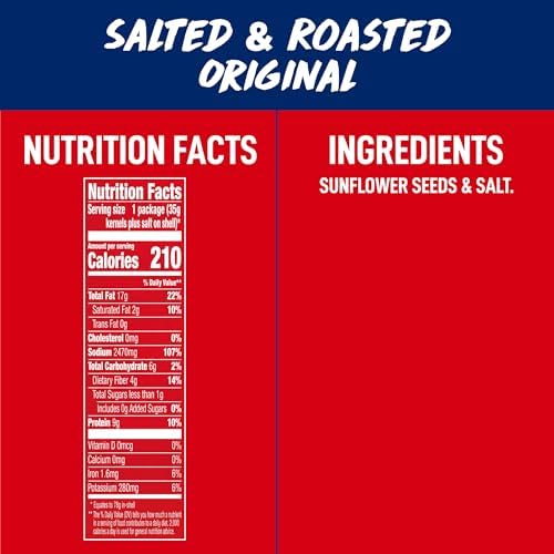 BIGS Sunflower Seeds Variety Pack, Original, Hidden Valley Zesty Ranch & Vlasic Dill Pickle Flavored Sunflower Seeds, 12 Individual Packets for On-the-Go Snacking, 2.75 oz. Each (Pack of 2) - Image 6