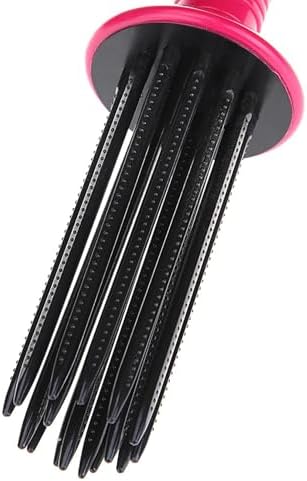 Generic Curly Hair Styler Tool, Air Volume Comb, Hair Styler for Curly Hair, Hair Curler, Hair Fluffy Curling Roll Comb, Curly Hair Styler Tool Hair Combs for Home Personal Use Travel (Red) - Image 7