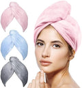 POPCHOSE Microfiber Hair Towel Wrap, Ultra Absorbent, Fast Drying, No Frizz, Soft, Lightweight, Durable, Easy to Use, Lifetime Service by Popularchoicesfromhere