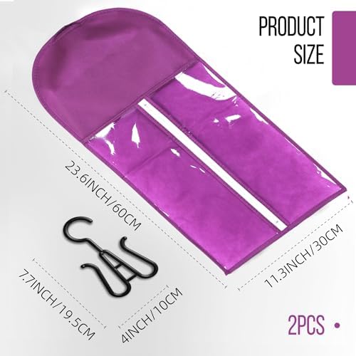 Wig Storage Dust-proof Wig Bag Storage for Multiple Wigs with Hanger Wig Stand Hair Extensions, Wigs & Accessories - Image 2