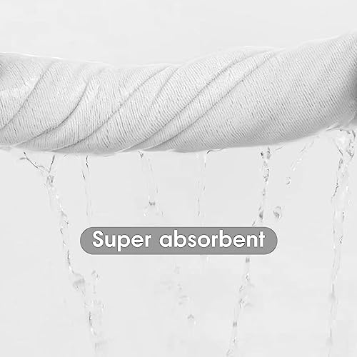 JML Large Microfiber Bath Towel, 4 Pack, 30" x 60" - Image 3