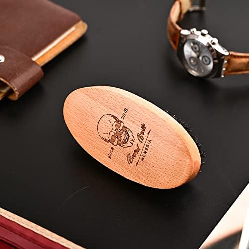 Soft Boar Bristle Beard Brush for Men - Image 6