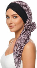 Ababalaya Satin Lined Head Wrap Chemo Headwear for Women by Ababalaya