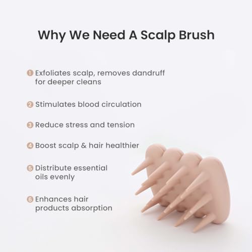 Scalp Massager Hair Growth Scrubber Dandruff Removal Hair Care - Image 3