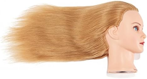 24-26" Mannequin Head with 100% Human Hair for Hairdresser - Image 5