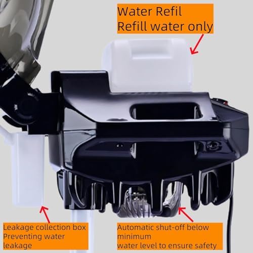 Salon Professional Standing Black Hooded Hair Steamer,deep Conditioning spa - Image 5