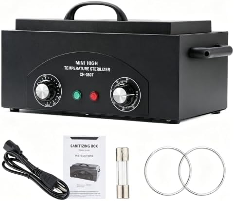 Winb Mini High Temperature Autoclave Sterilizer for Nail Tools & Dental by Winb