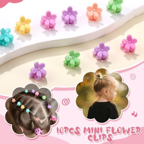 auroray 360PCS Soft Cotton Hair Ties for Toddlers & Baby - No Damage Elastics Seamless Ponytail Holders for Little Girls Daily Hair Accessories - Image 5