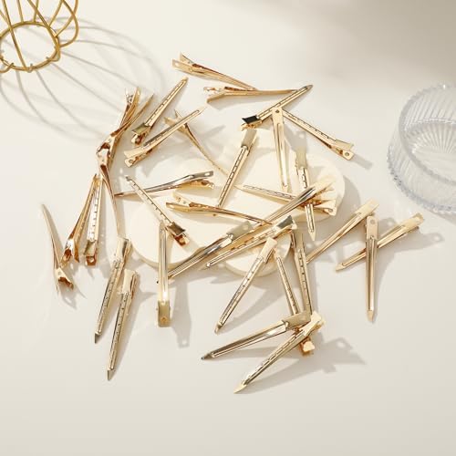 40PCS Metal Duck Bill Hair Clips for Women Alligator Curl Clips for Styling - Image 4