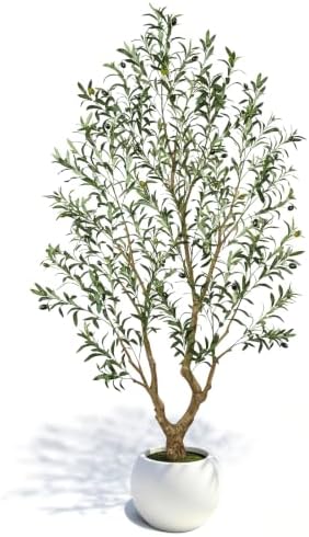 Vitalismo Olive Trees Artificial Indoor: 96% Lifelike - Looks Real Up Close by Vitalismo