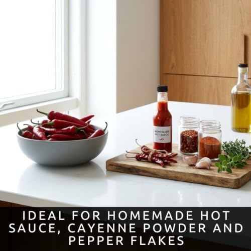 Red Cayenne Pepper Seeds for Planting | Hot Chili Peppers | 100 Seeds - Image 3