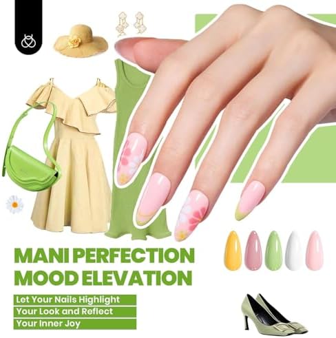 Beetles Gel Nail Polish Kit with U V Light - 68Pcs Gel Nail Kit 35 Colors - Image 6