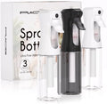 3 Pack Continuous Spray Bottle for Hair, 6.8 OZ Ultra Fine Mister Sprayer by Unknown