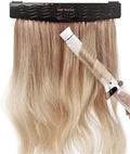 Hair Works 4-in-1 Hair Extension Style Caddy - The Original Hair Extension Holder Designed To Securely Hold Your Extensions While You Wash, Style, Pack and Store Them (Black) by Hair+Works