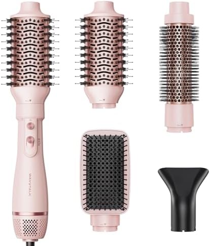 Wavytalk Hair Dryer Brush Set, Air Sculpt 4-in-1 Hot Air Brush Set by wavytalk-HairTalks