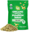 Go Raw Organic Sprouted Pumpkin Seeds - Sea Salted Pepita Snack by GoRaw