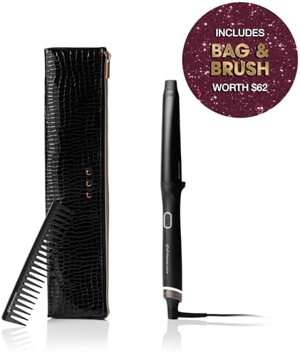 ghd Chronos Curve Conical Wand, 0.9-1" Tapered Barrel, Black Gift Set - Image 6