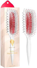 Bounce Curl Define EdgeLift Brush, 5-in-1 Styling, Defined Curls Cherry by BounceCurl