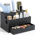 Hair Tool Organizer, Hair Dryer Holder with Drawer, Bathroom Countertop Organizer for Bathroom Accessories, Blow Dryer Organizer for Hair Styling Tools, Vanity Organizer for Bathroom, Vanity, Kitchen by Unistyle