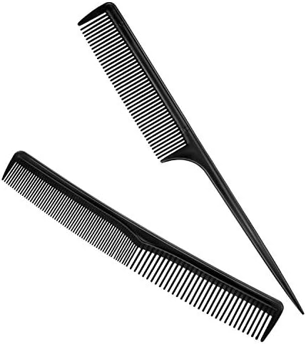 SATINIOR 6 Pcs Hair Cutting Barber Capes with Neck Duster Brush & Combs - Image 5