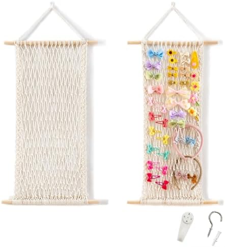 Pretty Jolly Hair Clips Accessories Organizer BEIGE by PrettyJolly