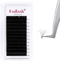 FADLASH Easy Fan Lash Extensions Volume Eyelash Extensions Mixed Tray 3D 4D 5D 6D 7D 10D Lash Extensions 0.07 Soft Self Fanning Volume Lashes Supplies Blooming Lashes (0.07-D, Mix 15-20mm) by FADLASH