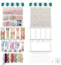 Bow Headband Organizer Hair Clips Holder w/ 9 Sorted Mesh Pockets by iHansee