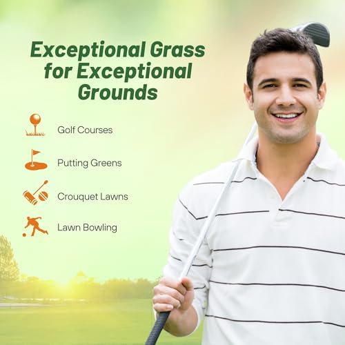 Outsidepride PC2.0 (Penncross) Creeping Bent Grass Seed – 5 lbs. Premium Golf Course Grade, Dense, Wear-Resistant Turf Grass Seeds for Tees, Putting Greens & Fairways, Ideal for High Traffic Areas - Image 5