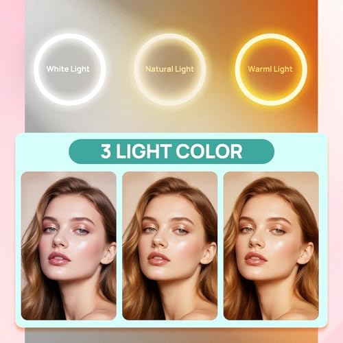 Wall Mounted Lighted Makeup Mirror: Double Sided 1X/30X Magnifying Mirror - Image 3
