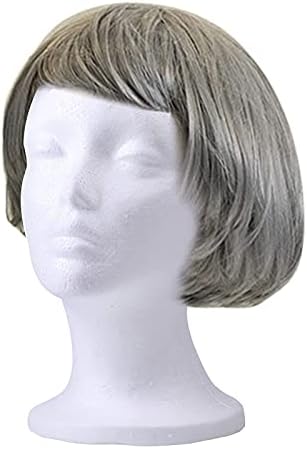 Foraineam 3 Pieces Foam Mannequin Head Wig Head, Female Mannequin Wig Display Stand Holder, Cosmetics Model Head White Foam Heads for Glasses Mask Hat Headband Hairpieces and More - Image 5