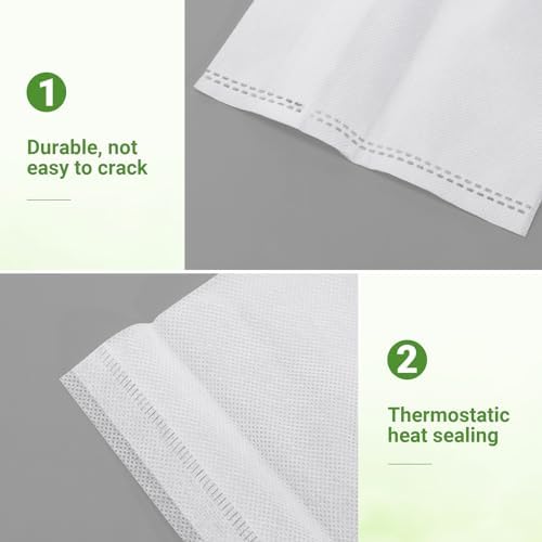 GREANER 12.6"x13.4" Seedling Bags, 25Pcs Nursery Growing Bags for Growing Vegetables, Fabric Pots for Seed Planting Succulents Vegetable Flower Potato Tomato - Image 4