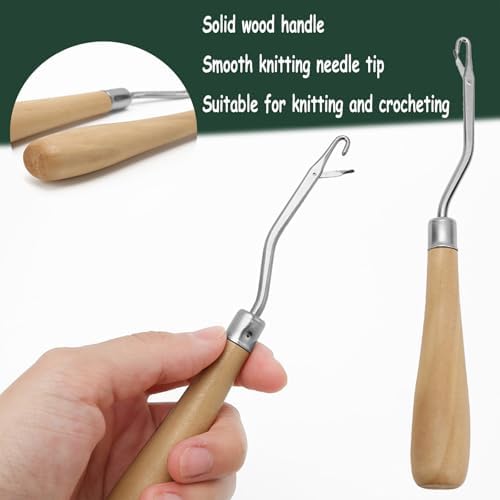 Nalexmi Crochet Hooks for Hair, 15-Piece Styling Kit for Braiding and Extensions - Image 4