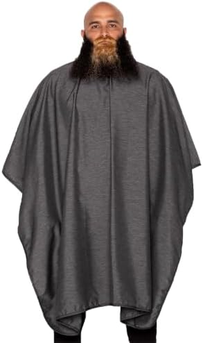 Barber Strong The Barber Cape Haircut Cover for Men, Hair Repelling and Static-Reducing Material, Water Resistant Fabric by BarberStrong