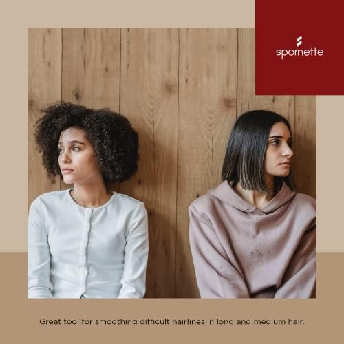 Spornette Mini Styler Boar Bristle .75 inch Round Brush for Blowouts, Volume, Styling, Finishing, Curling & Setting Short, Curly, Wavy, Straight, Thick, Normal or Thin Hair on Men & Women - Image 3