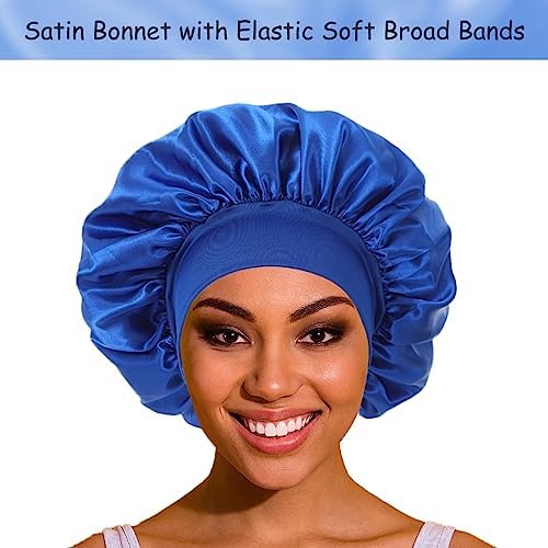 Satin Bonnet Silk Hair Bonnet for Sleeping, Bonnets for Women - Image 2