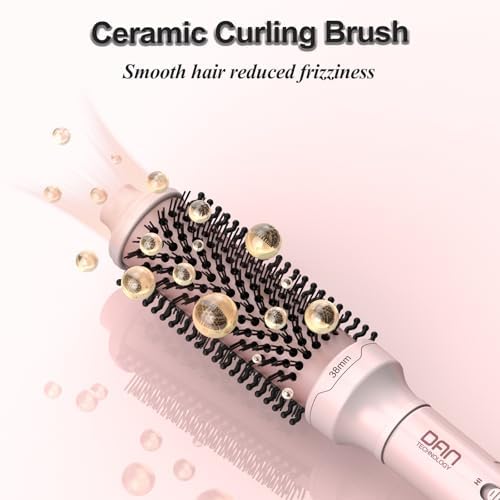 Thermal Brush,1.5 inch Heated Round Brushes,Non-Blowing Curling Brush,Pink - Image 4