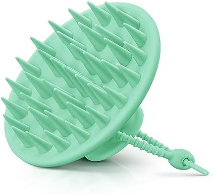 HEETA Silicone Scalp Massager Hair Scrubber Shampoo Brush for Hair Growth by HEETA