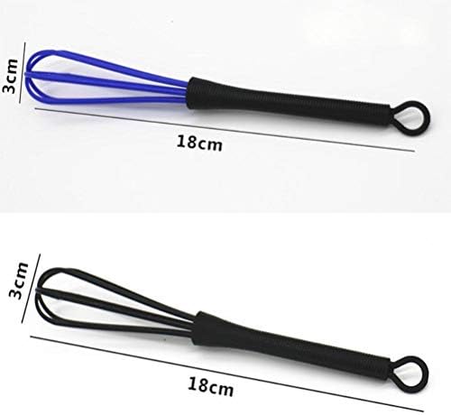 6 Pcs Mini Whisks for Hair Dye Color Mixing, 7 x 1.2 In, Balloon Salon Barber Hairdressing Hair Color Dye Cream Whisk Kitchen, Mixer Tool for Blending, Whisking, Beating and Stirring - Image 2