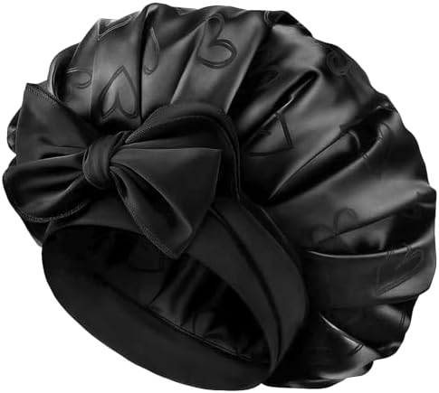 YANIBEST Adjustable Satin Bonnet for Sleeping, Double Layer by yanibest