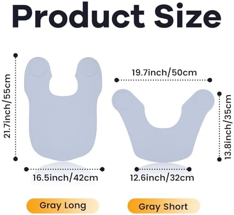 Wokyo Silicone Hair Cutting Collar, Non-slip Hair Cutting Mat Haircut Cape Catcher Neck Wrap Guard Neck Fitting Accessories - Image 2
