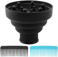 Collapsible Hair Dryer Diffuser for Nozzle 1.57 to 1.96 inches by Unknown