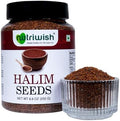 Nutriwish Halim Seeds (Aliv/Garden Cress Seeds), 250 g | Nutrient-Rich Superfood Seeds for Eating | Perfect for Salads, Soups, Smoothies, Baking, Protein Snacks & Everyday Wellness Nutrition by Nutriwish